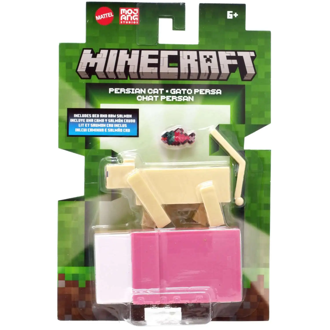 Toys N Tuck:Minecraft 3.25'' Figures - Persian Cat,Minecraft