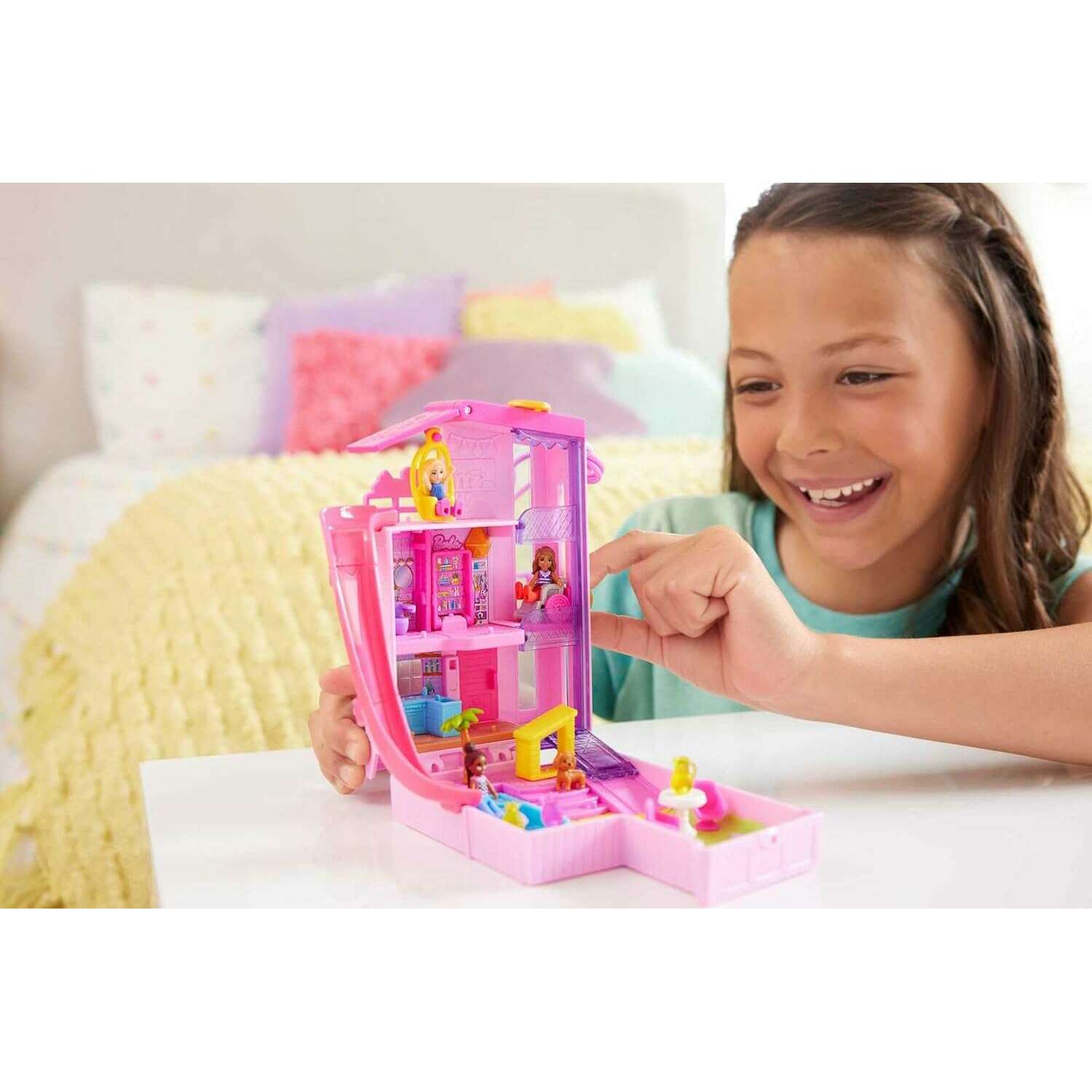 Toys N Tuck:Polly Pocket Barbie Dreamhouse Compact,Polly Pocket