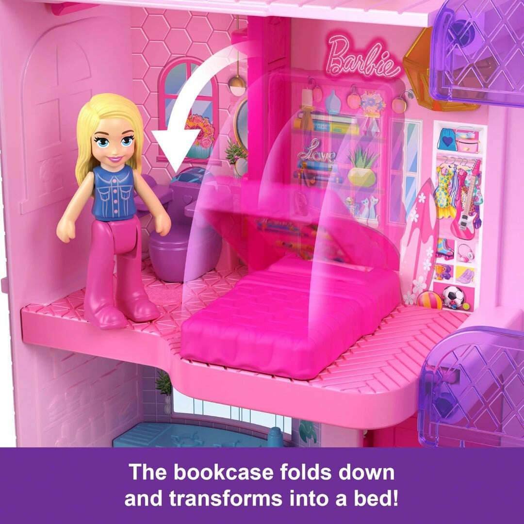 Toys N Tuck:Polly Pocket Barbie Dreamhouse Compact,Polly Pocket