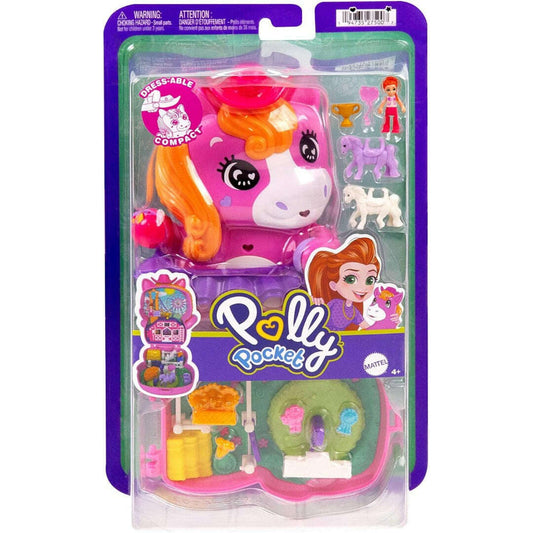Toys N Tuck:Polly Pocket Pony Rodeo Compact,Polly Pocket