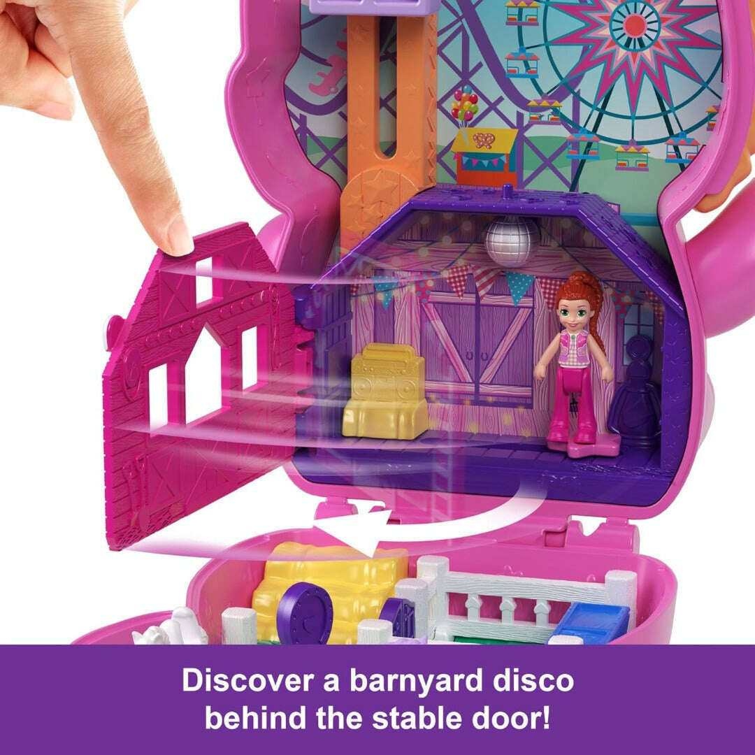 Toys N Tuck:Polly Pocket Pony Rodeo Compact,Polly Pocket