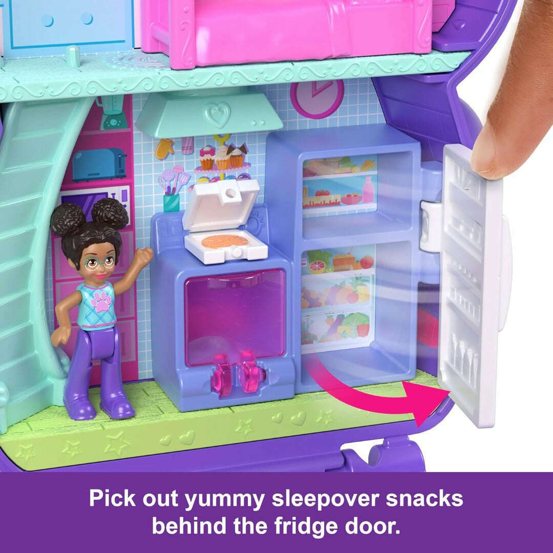 Toys N Tuck:Polly Pocket Sleepover Puppy Compact,Polly Pocket