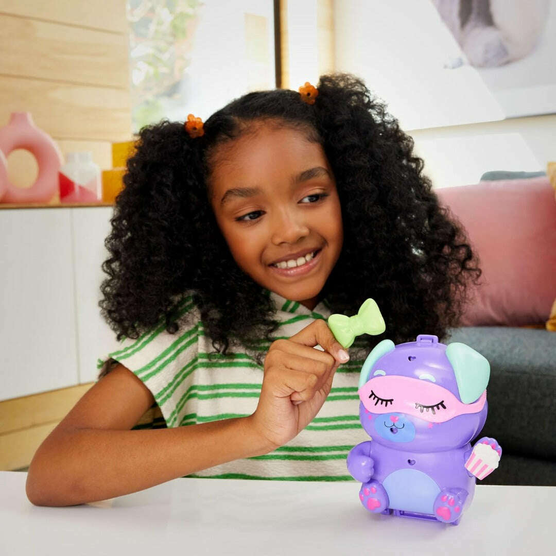 Toys N Tuck:Polly Pocket Sleepover Puppy Compact,Polly Pocket