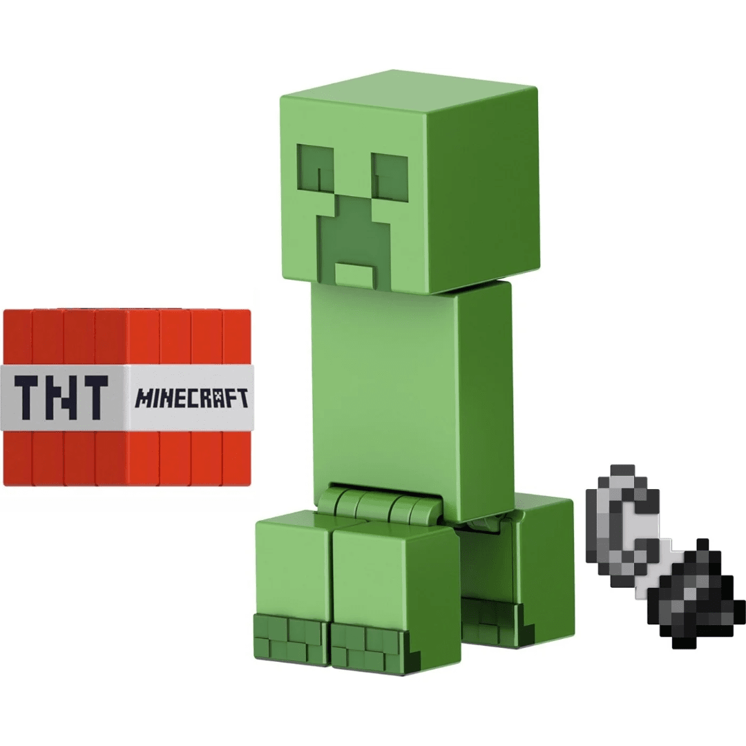 Toys N Tuck:Minecraft 3.25'' Figures - Creeper,Minecraft
