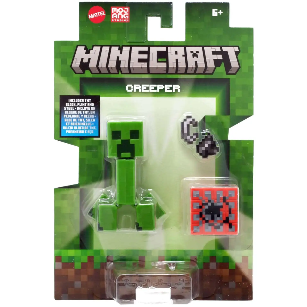 Toys N Tuck:Minecraft 3.25'' Figures - Creeper,Minecraft