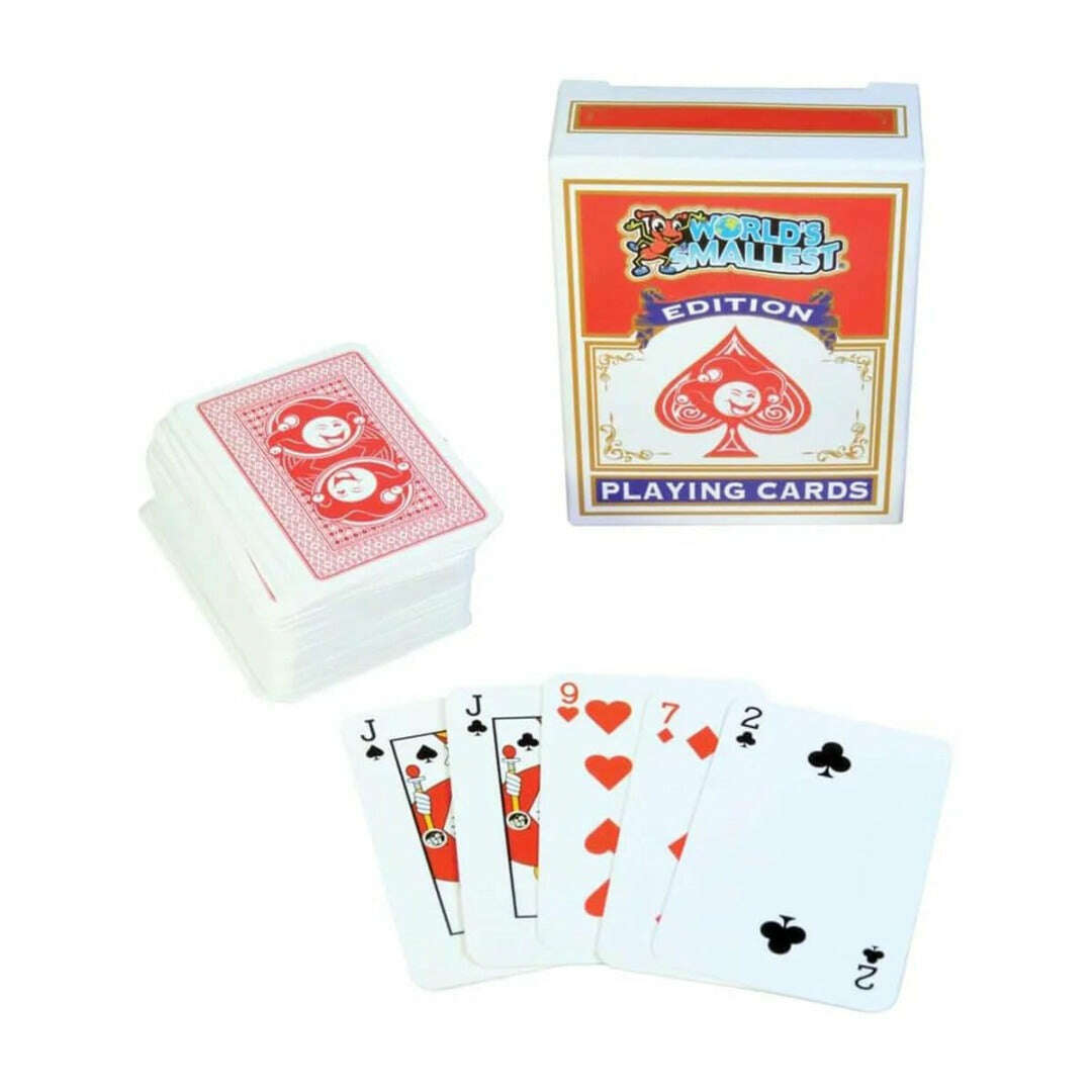 Toys N Tuck:World's Smallest - Playing Cards,World's Smallest