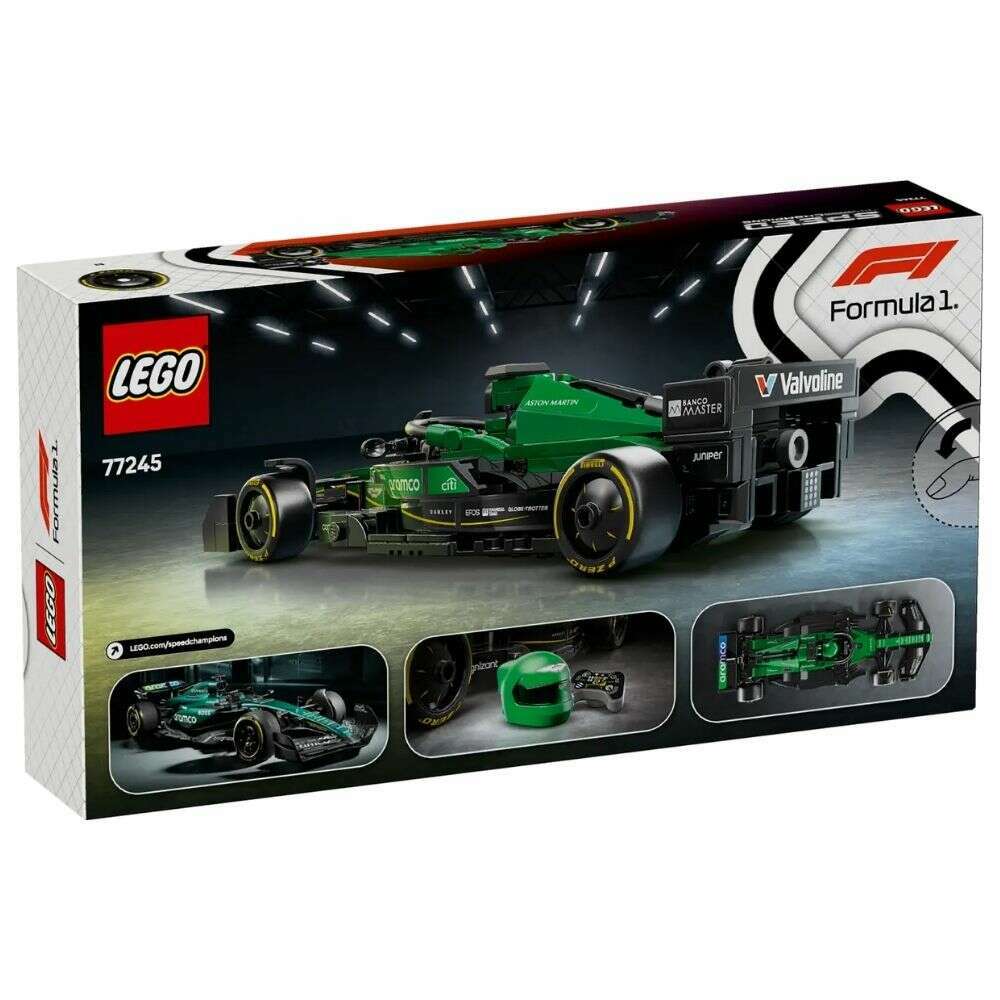Toys N Tuck:Lego 77245 Speed Champions Aston Martin Aramco F1 AMR24 Race Car,Lego