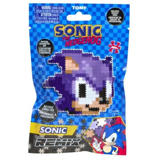 Toys N Tuck:Sonic The Hedgehog Jixelz Remix Puzzle - Sonic,Jixelz Remix