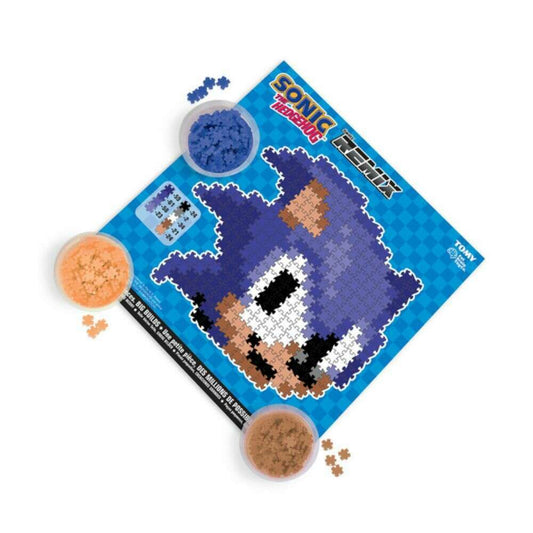 Toys N Tuck:Sonic The Hedgehog Jixelz Remix Puzzle - Sonic,Jixelz Remix