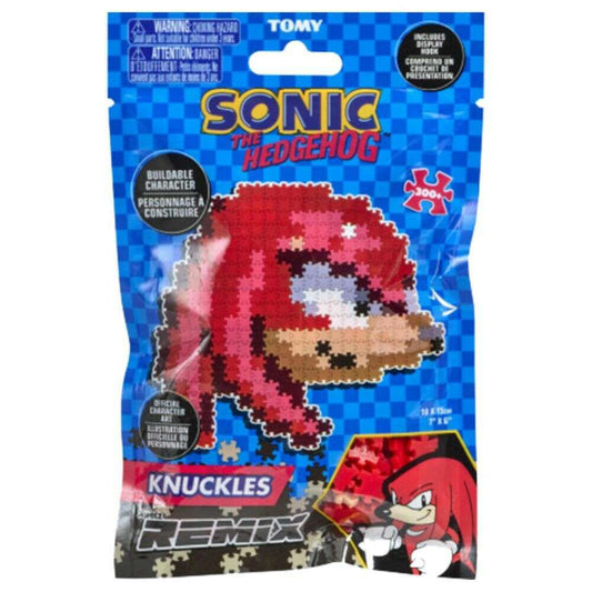 Toys N Tuck:Sonic The Hedgehog Jixelz Remix Puzzle - Knuckles,Jixelz Remix