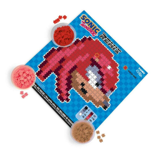 Toys N Tuck:Sonic The Hedgehog Jixelz Remix Puzzle - Knuckles,Jixelz Remix