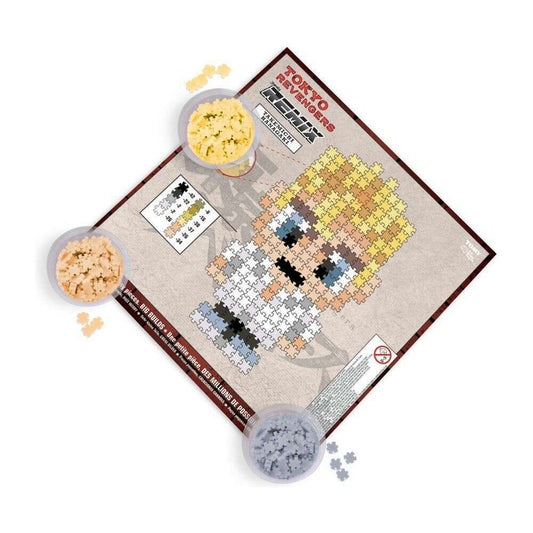 Toys N Tuck:Tokyo Revengers Jixelz Remix Puzzle - Takemichi Hanagaki,Jixelz Remix