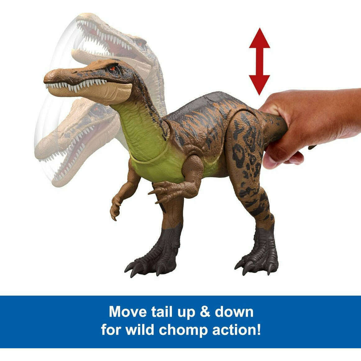 Toys N Tuck:Jurassic World Chaos Theory Gigantic Trackers Suchomimus,Jurassic World