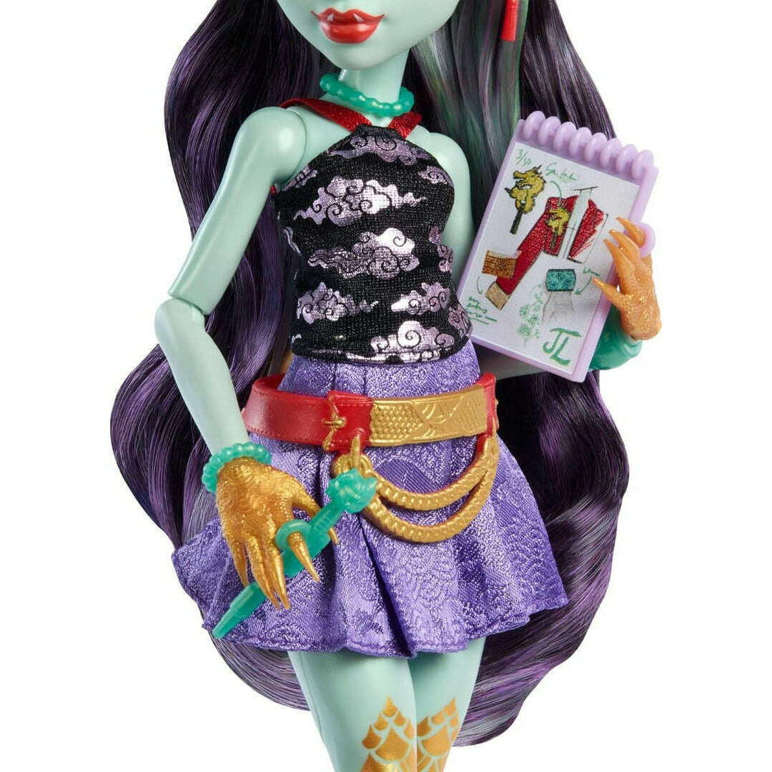 Toys N Tuck:Monster High Jinafire Long with Cloudy,Monster High