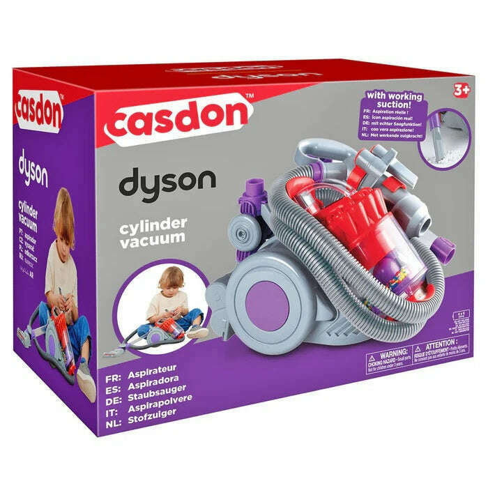 Toys N Tuck:Casdon Dyson Cylinder Vacuum,Casdon