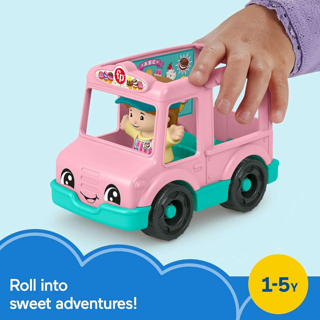Toys N Tuck:Fisher Price Little People Ice Cream Truck,Little People