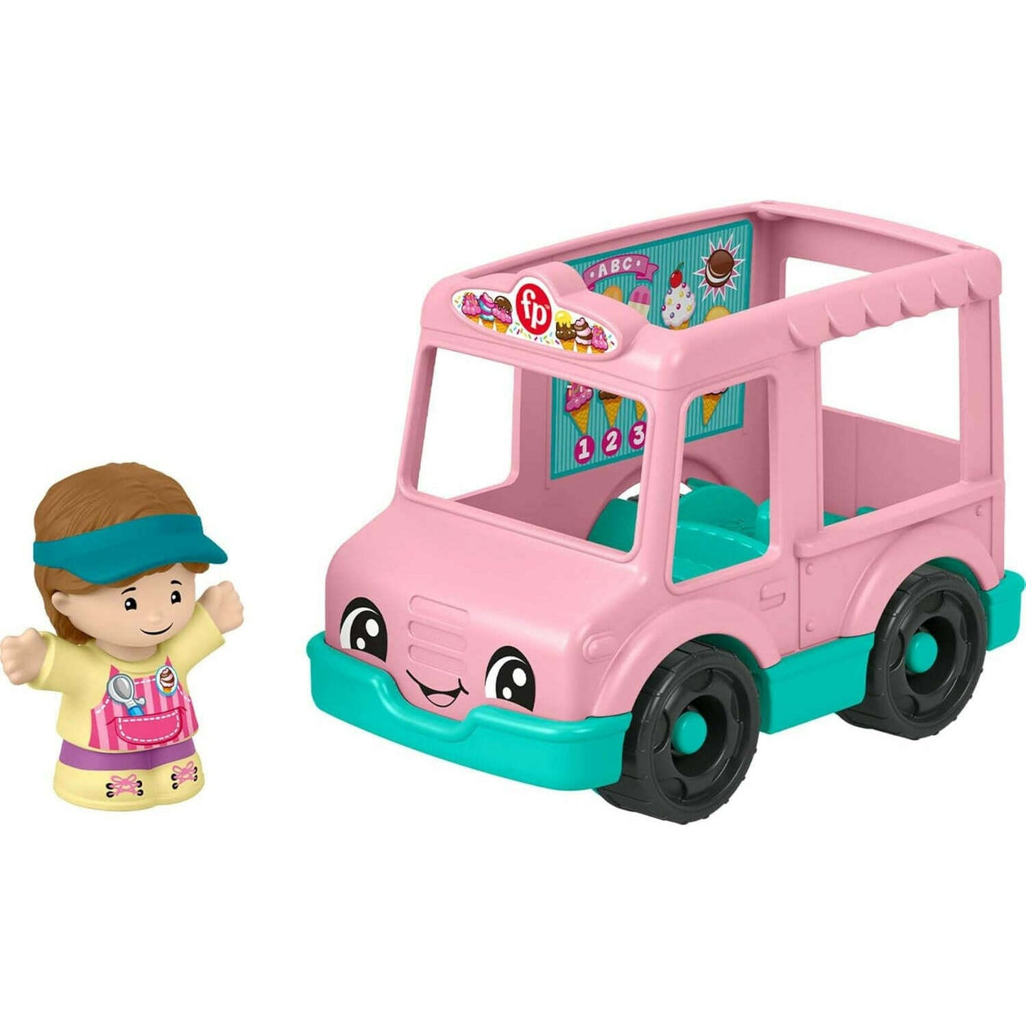 Toys N Tuck:Fisher Price Little People Ice Cream Truck,Little People