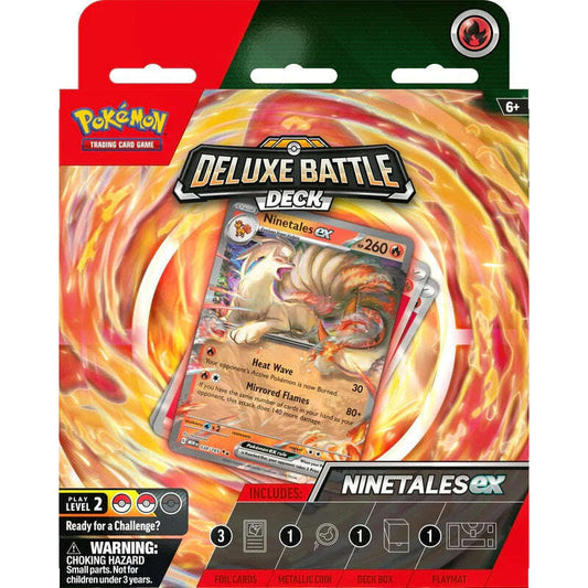 Toys N Tuck:Pokemon TCG Deluxe Battle Deck Ninetales EX,Pokemon