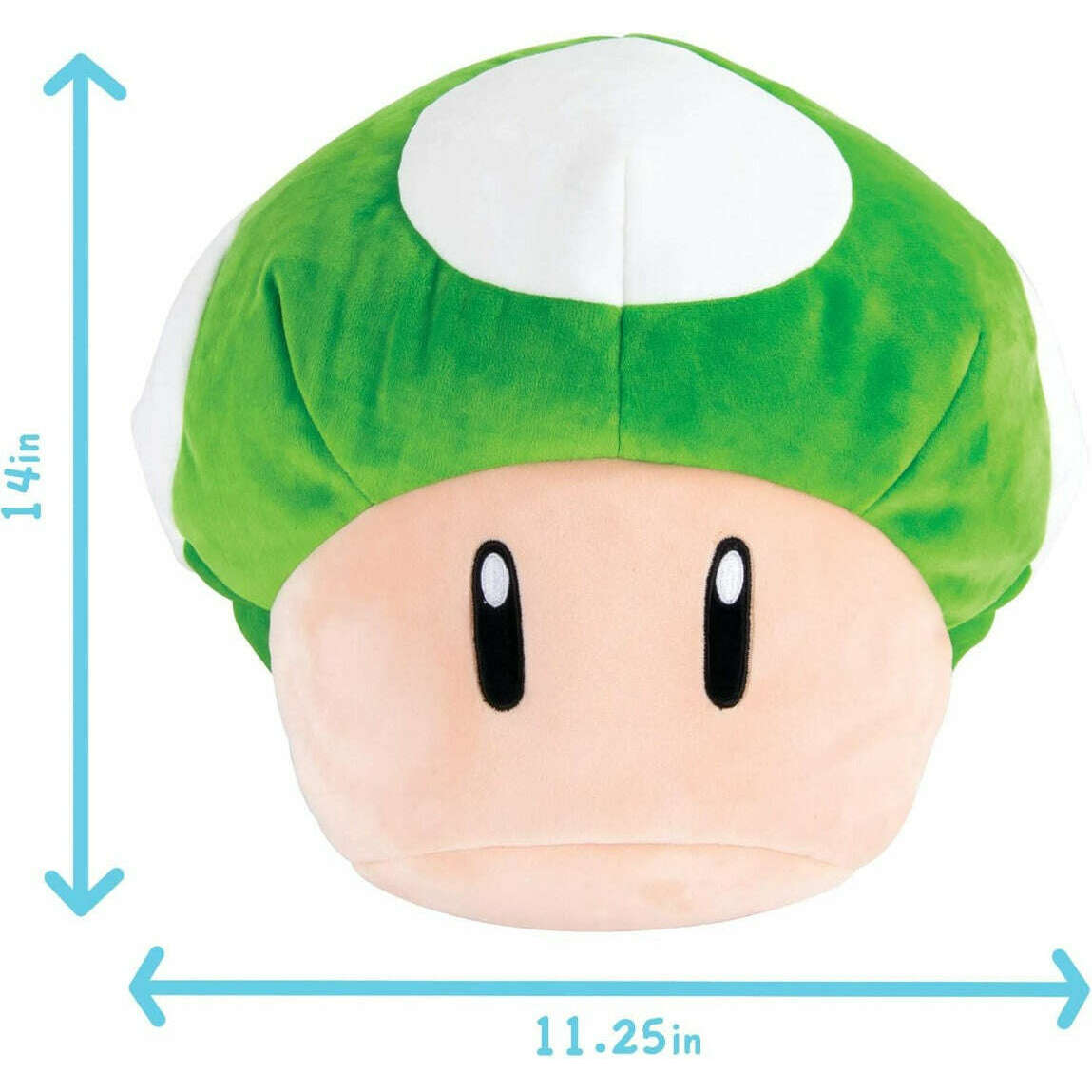 Toys N Tuck:Super Mario Mega Plush 1 Up Mushroom,Super Mario