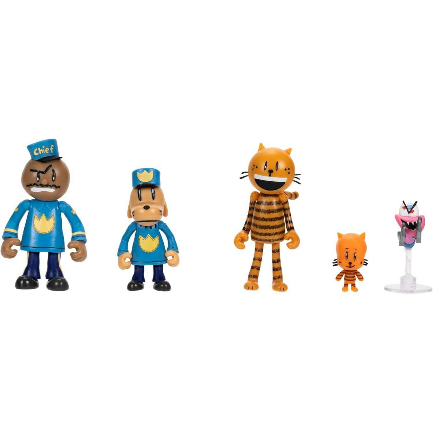 Toys N Tuck:Dog Man Movie 2.5 Inch Supa Cool Figure Pack,Dog Man Movie