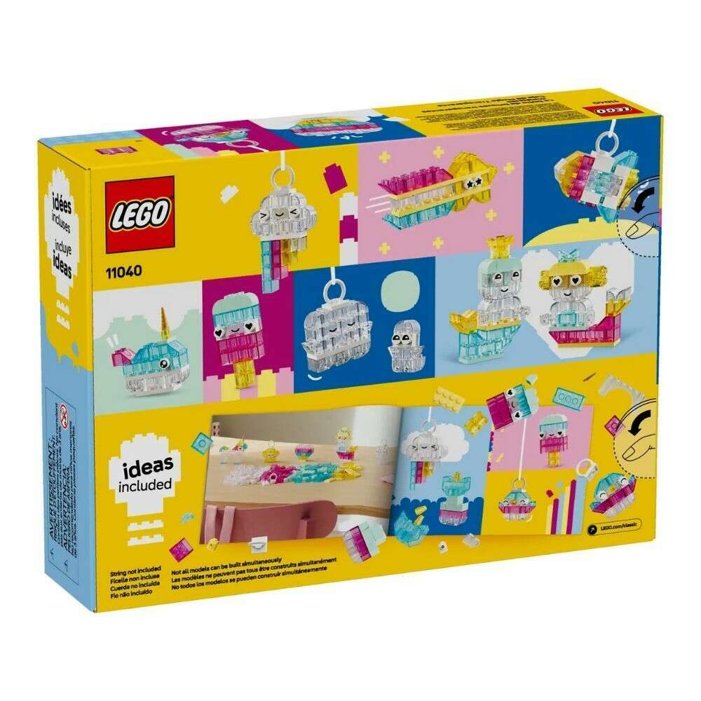 Toys N Tuck:Lego 11040 Classic Magical Transparent Box,Lego Classic