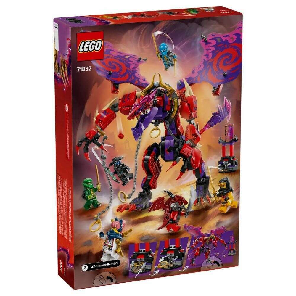 Toys N Tuck:Lego 71832 Ninjago Thunderfang Dragon Of Chaos,Lego Ninjago