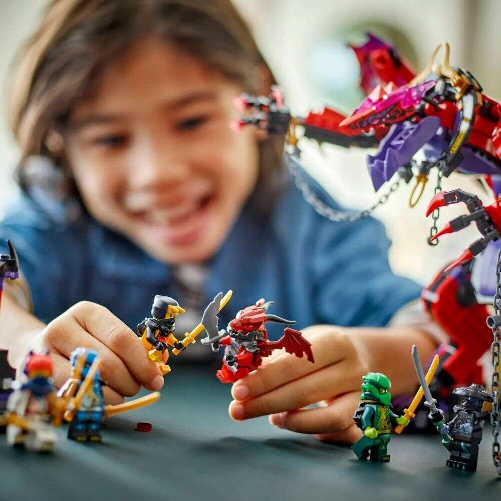 Toys N Tuck:Lego 71832 Ninjago Thunderfang Dragon Of Chaos,Lego Ninjago