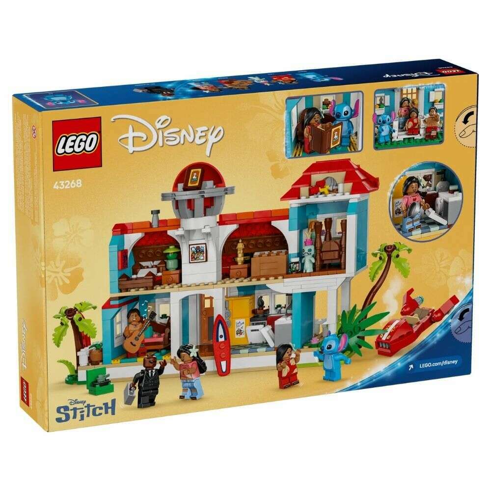 Toys N Tuck:Lego 43268 Disney Lilo and Stitch Beach House,Lego Disney