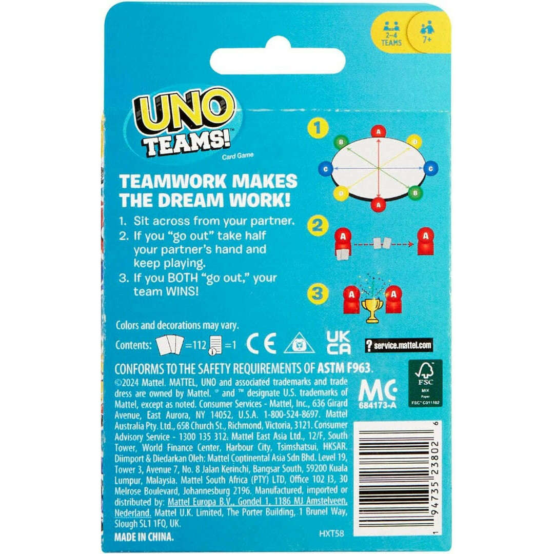 Toys N Tuck:Uno Teams Card Game,Uno