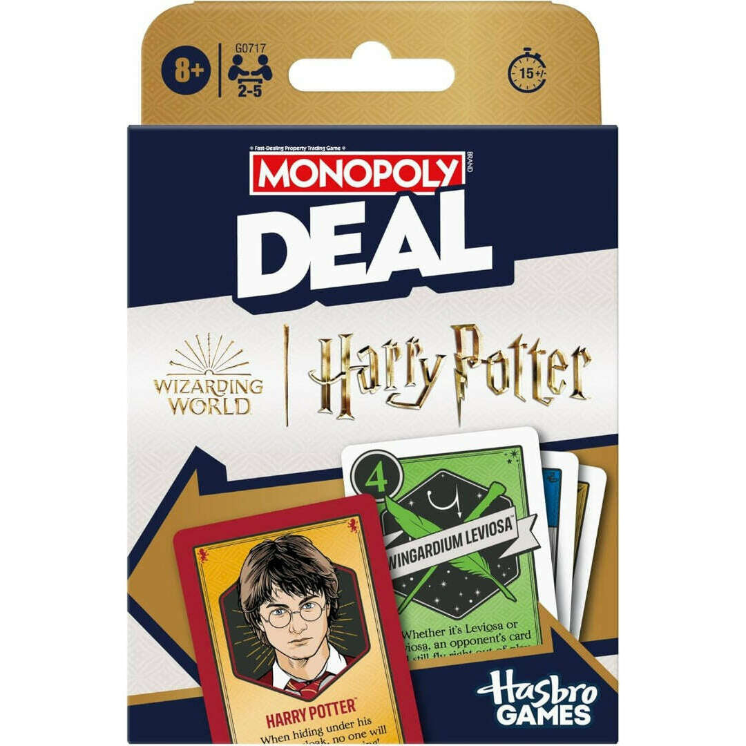 Toys N Tuck:Monopoly Deal Harry Potter Card Game,Hasbro
