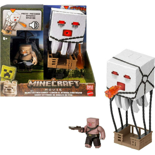 Toys N Tuck:Minecraft Movie Blast Attack Ghast,Minecraft