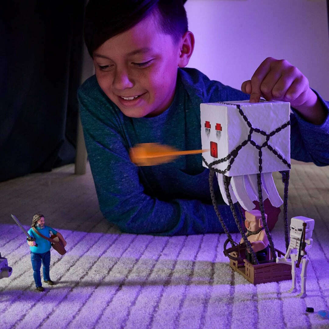 Toys N Tuck:Minecraft Movie Blast Attack Ghast,Minecraft