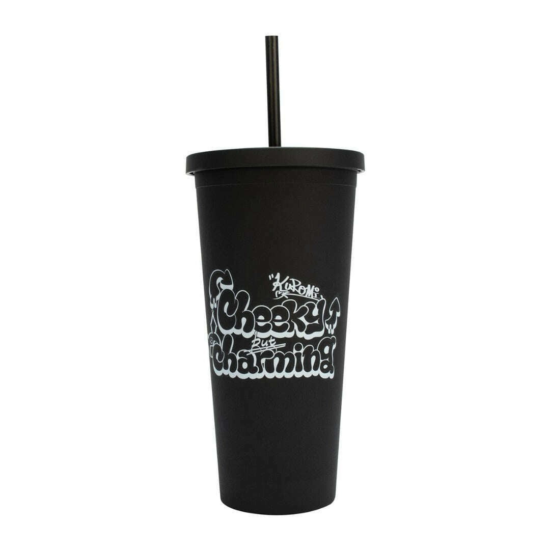 Toys N Tuck:Drinks Bottle With Straw - Kuromi,Hello Kitty