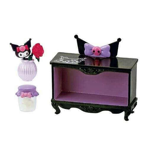 Toys N Tuck:Re-ment Kuromi's Gothic Room Box,Re-ment