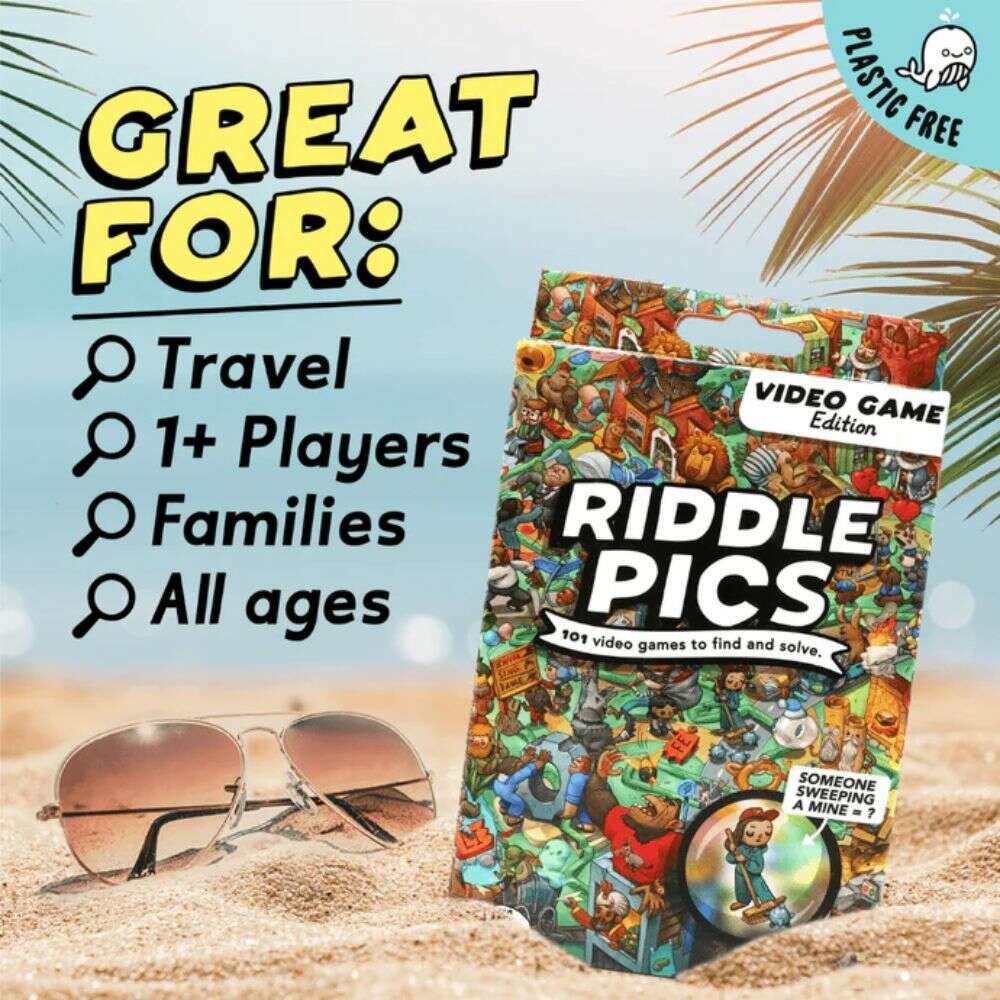 Toys N Tuck:Big Potato Games Riddle Pics Video Game Edition,Big Potato Games