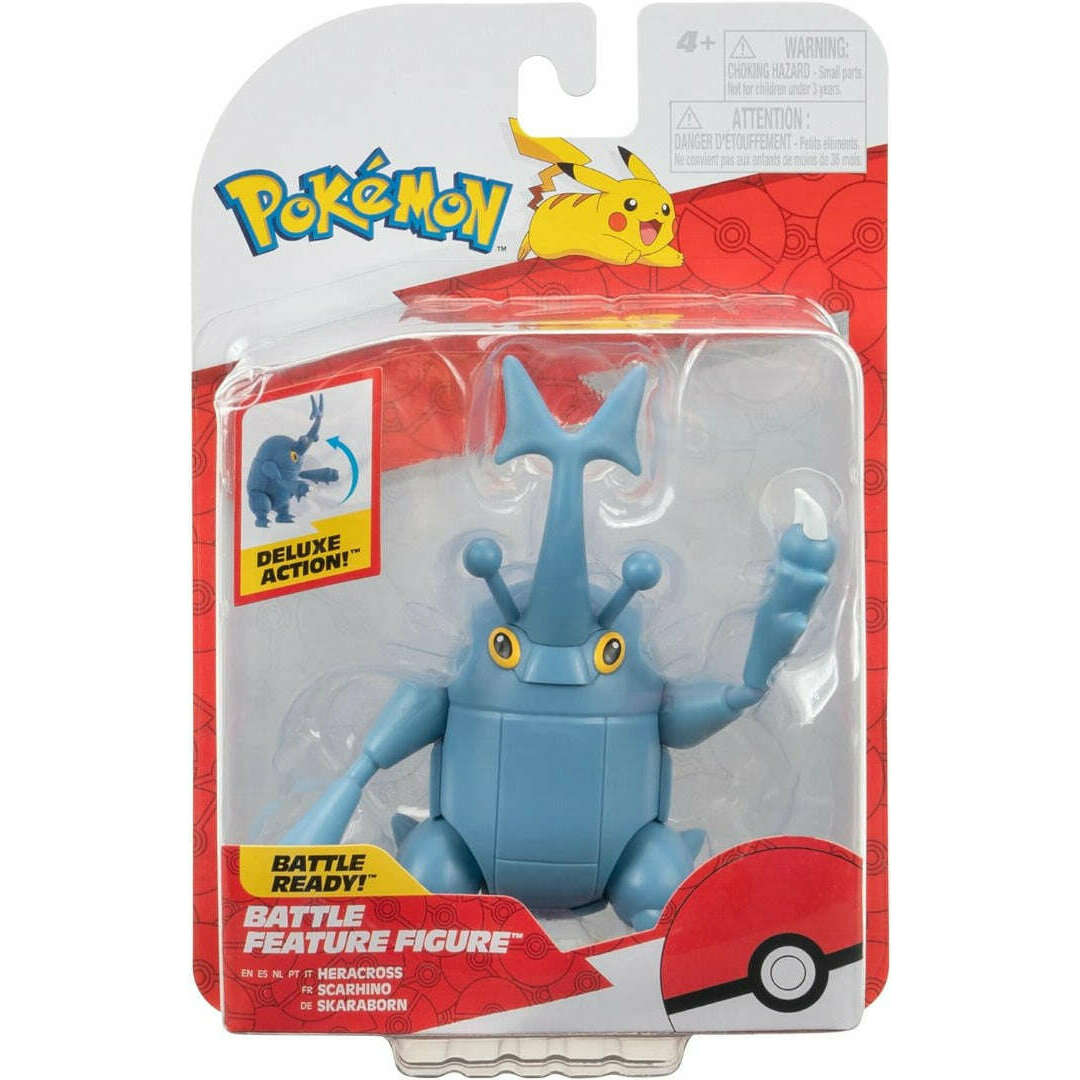 Toys N Tuck:Pokemon Battle Feature Figure - Heracross,Pokemon