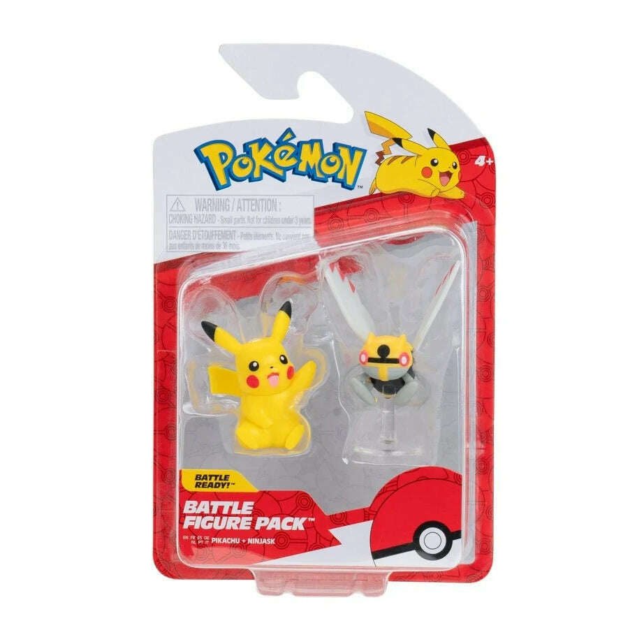 Toys N Tuck:Pokemon Battle Figure Pack - Pikachu Ninjask,Pokemon