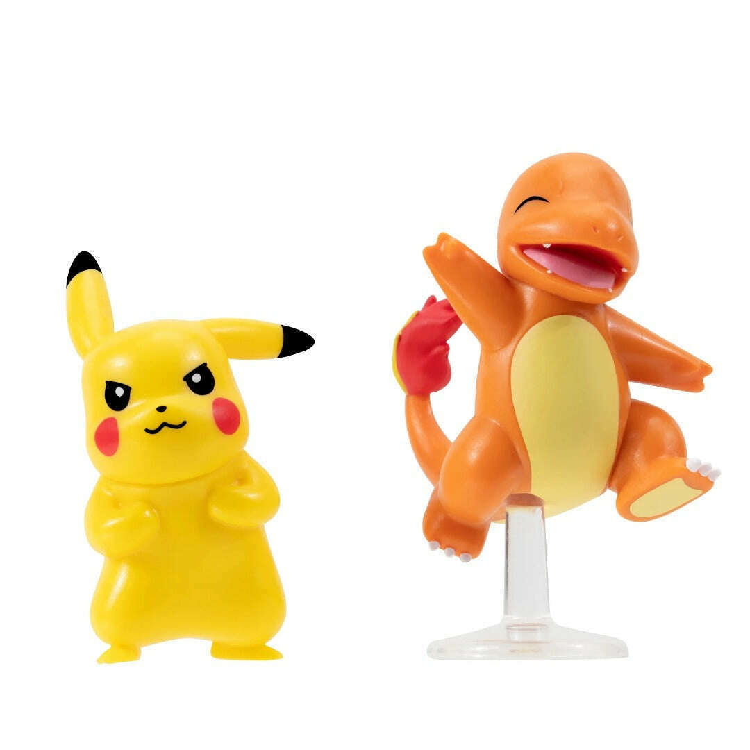 Toys N Tuck:Pokemon Battle Figure Pack - Pikachu Charmander,Pokemon