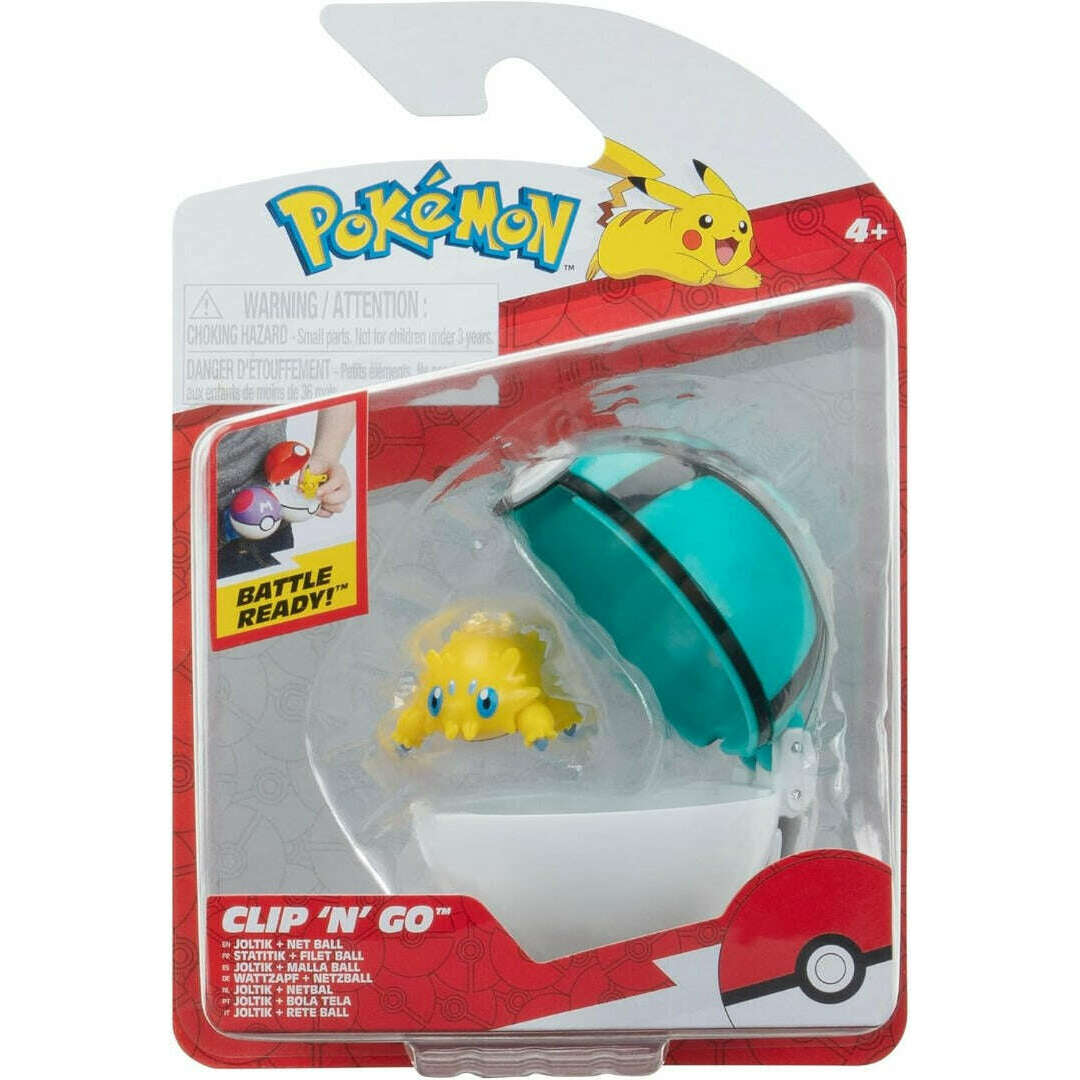 Toys N Tuck:Pokemon Clip 'N' Go - Joltik And Net Ball,Pokemon