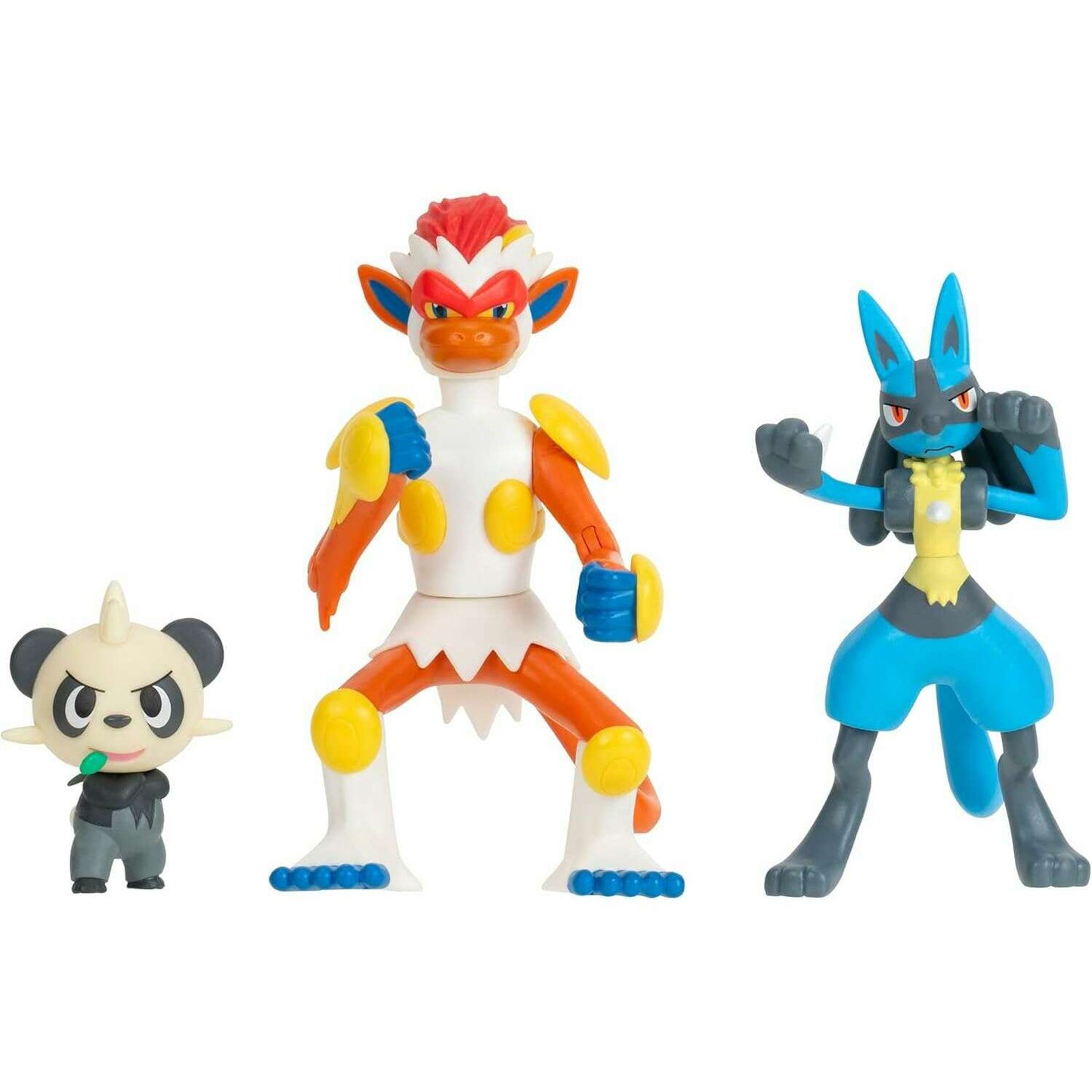 Toys N Tuck:Pokemon Battle Figure Multi-Pack - Pancham Lucario Infernape,Pokemon
