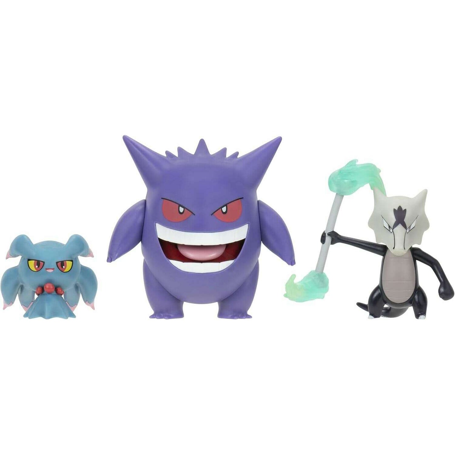 Toys N Tuck:Pokemon Battle Figure Multi-Pack - Gengar Misdreavus Alolan Marowak,Pokemon