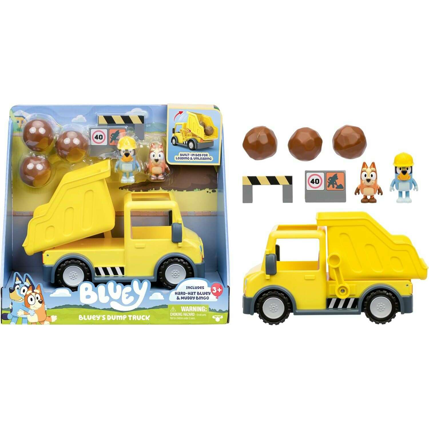 Toys N Tuck:Bluey - Bluey's Dump Truck,Bluey