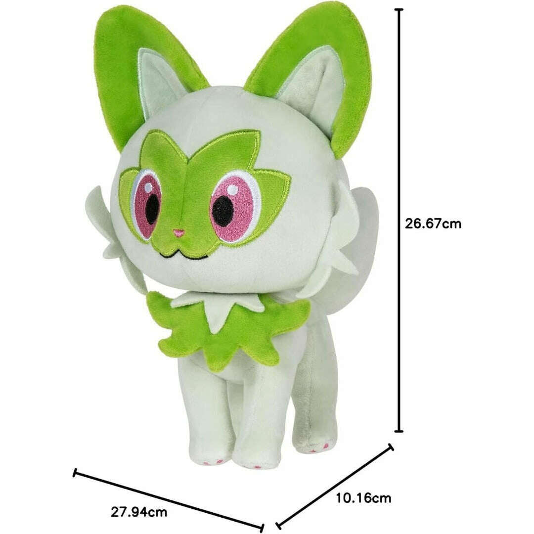 Toys N Tuck:Pokemon 8 Inch Plush - Sprigatito,Pokemon