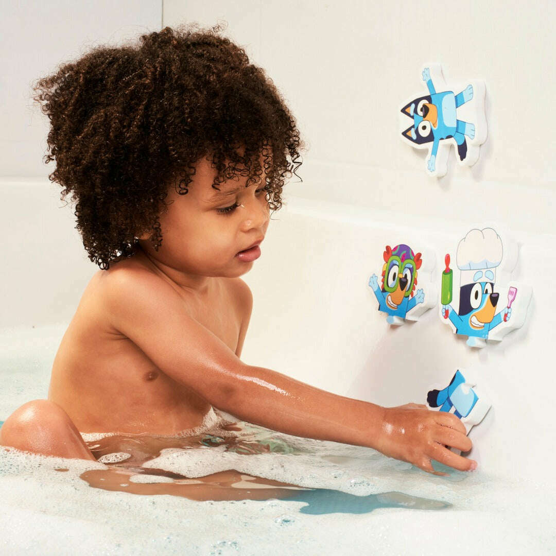 Toys N Tuck:Toomies Bluey Bath Toy Puzzle,Bluey