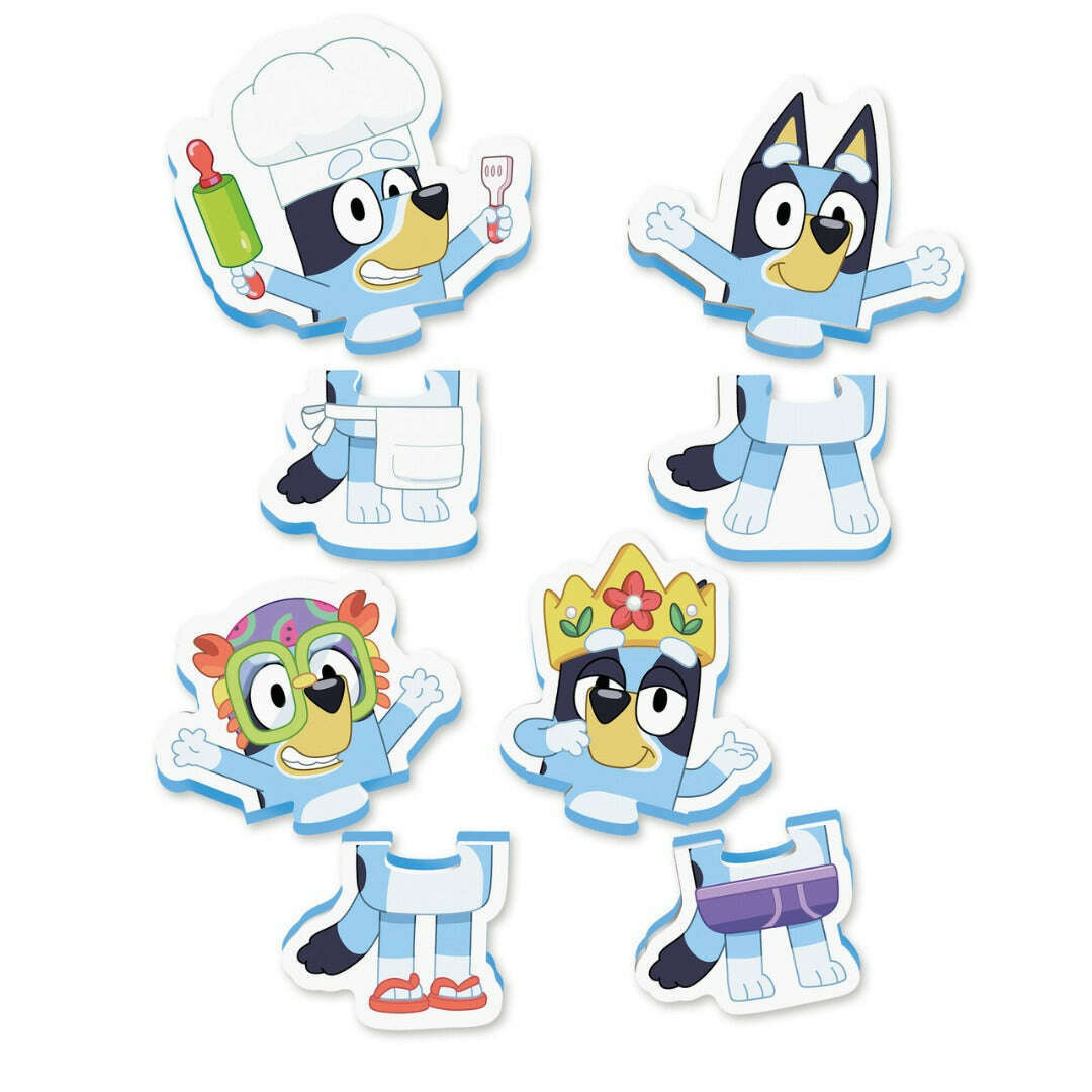 Toys N Tuck:Toomies Bluey Bath Toy Puzzle,Bluey