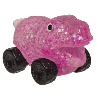 Toys N Tuck:Squishy Stretch Glitter Dino Car,Kandy Toys
