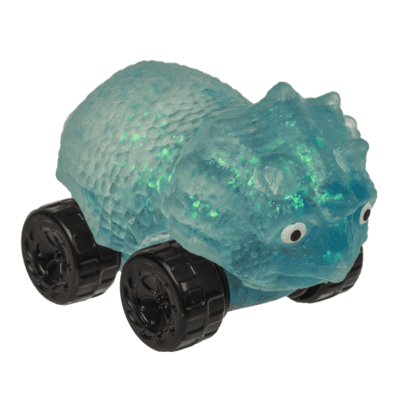 Toys N Tuck:Squishy Stretch Glitter Dino Car,Kandy Toys