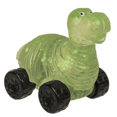 Toys N Tuck:Squishy Stretch Glitter Dino Car,Kandy Toys