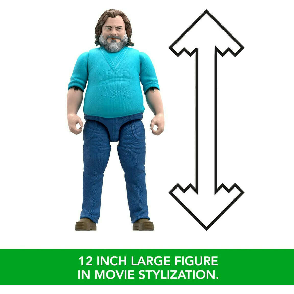 Toys N Tuck:Minecraft Movie 12 Inch Action Figure - Steve,Minecraft
