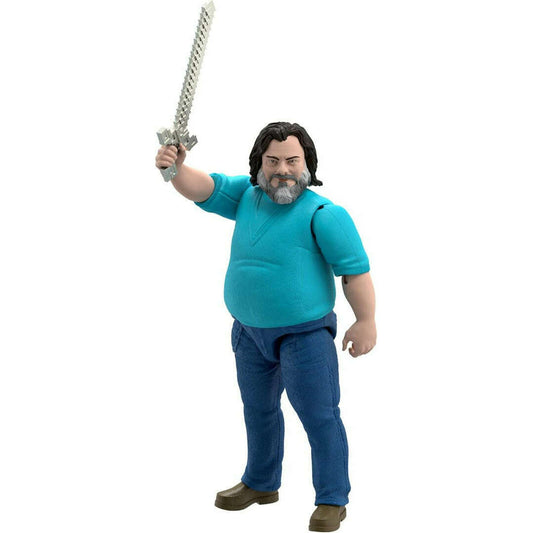 Toys N Tuck:Minecraft Movie 12 Inch Action Figure - Steve,Minecraft